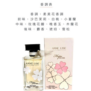 ANNE LISE 雪白印記 女性淡香水100ml 香水身體乳250ml