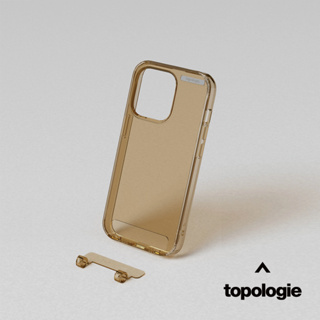 Topologie Bump 手機殼/透明/棕褐色【僅含手機殼】