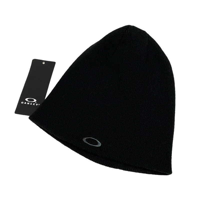 Oakley 黑色 刺繡Logo 毛帽 全新正品