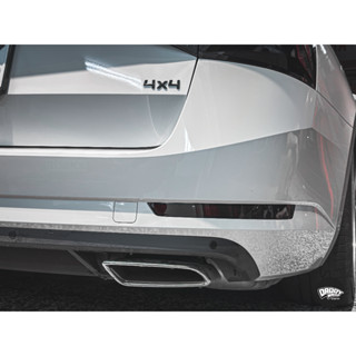 [老爸包膜店] Skoda SuperB combi 3.5代 後下反光片 專用膜(一對) 犀牛皮燻黑 電腦裁切