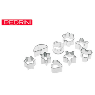 義大利 Pedrini Cookie Cutter 9pcs Set 義廚寶餅乾切模9件組 菜模 餅乾 蔬菜 水果 切模