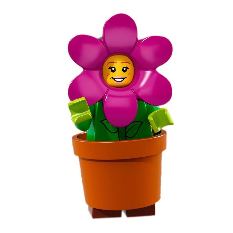 樂高 LEGO 71021 之14 系列十八 Series 18 花盆女孩 Flower Pot Girl