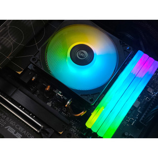 台灣出貨 AMD原裝風扇 ARGB 超靜音 原裝銅底四導熱管風扇 AMD全系列通用 高功耗專用 AM4 可用