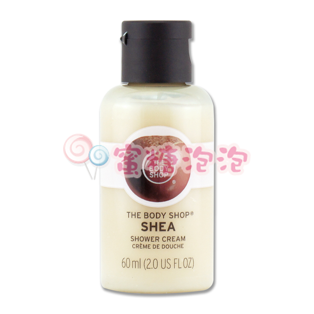 【促銷品】◎蜜糖泡泡◎THE BODY SHOP 美體小舖 乳油木果修護沐浴乳 60ml