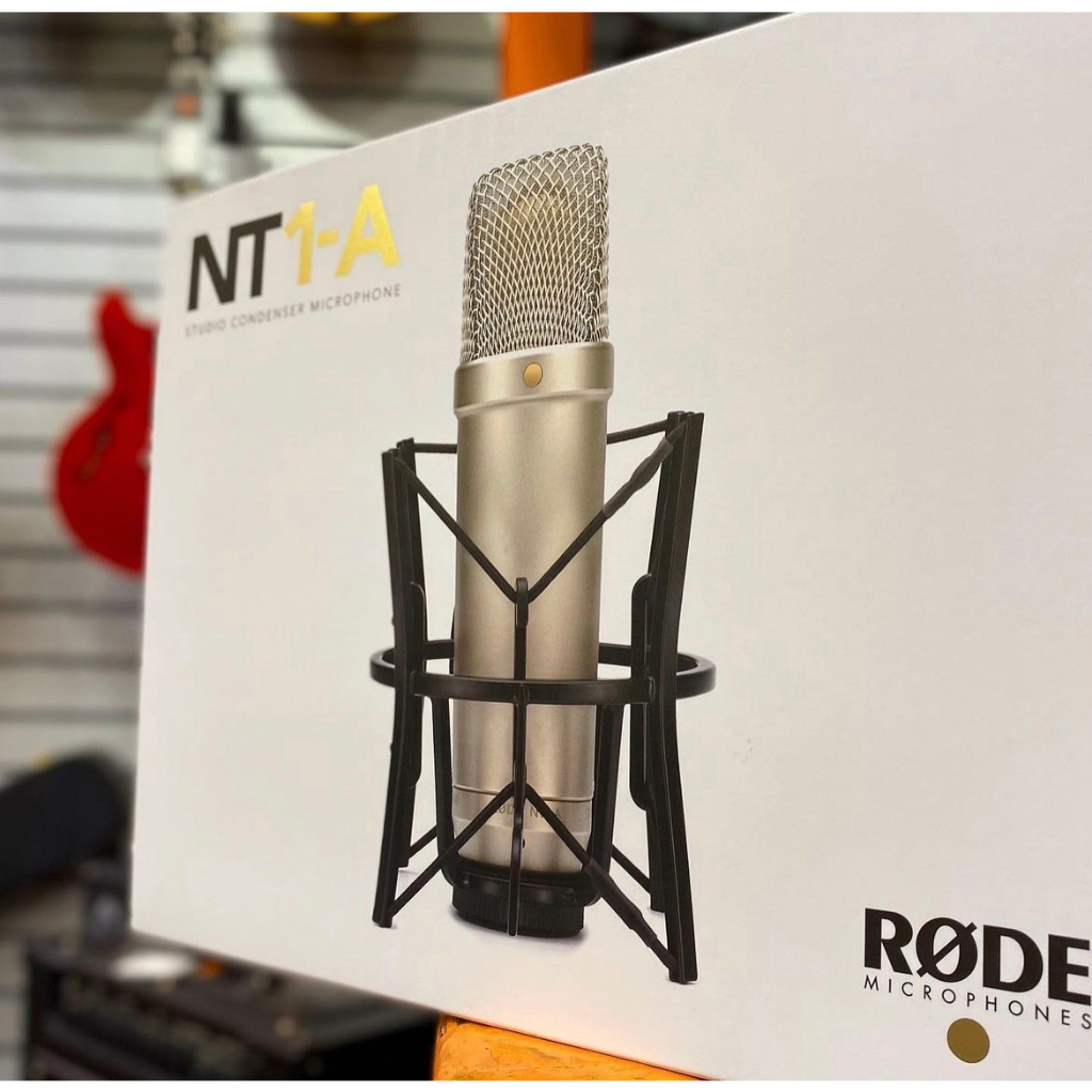 音樂聲活圈 | RODE NT1-A 麥克風 電容式麥克風套組 NT1A 錄音 人聲收音麥克風 附避震架+防噴罩