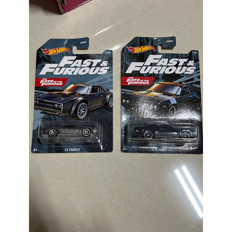 玩命關頭 Hot Wheels Fast & Furious 風火輪 Plymouth GTX Ice charger