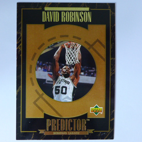 ~David Robinson/大衛·羅賓森~名人堂.海軍上將 1995年UD.NBA特殊卡