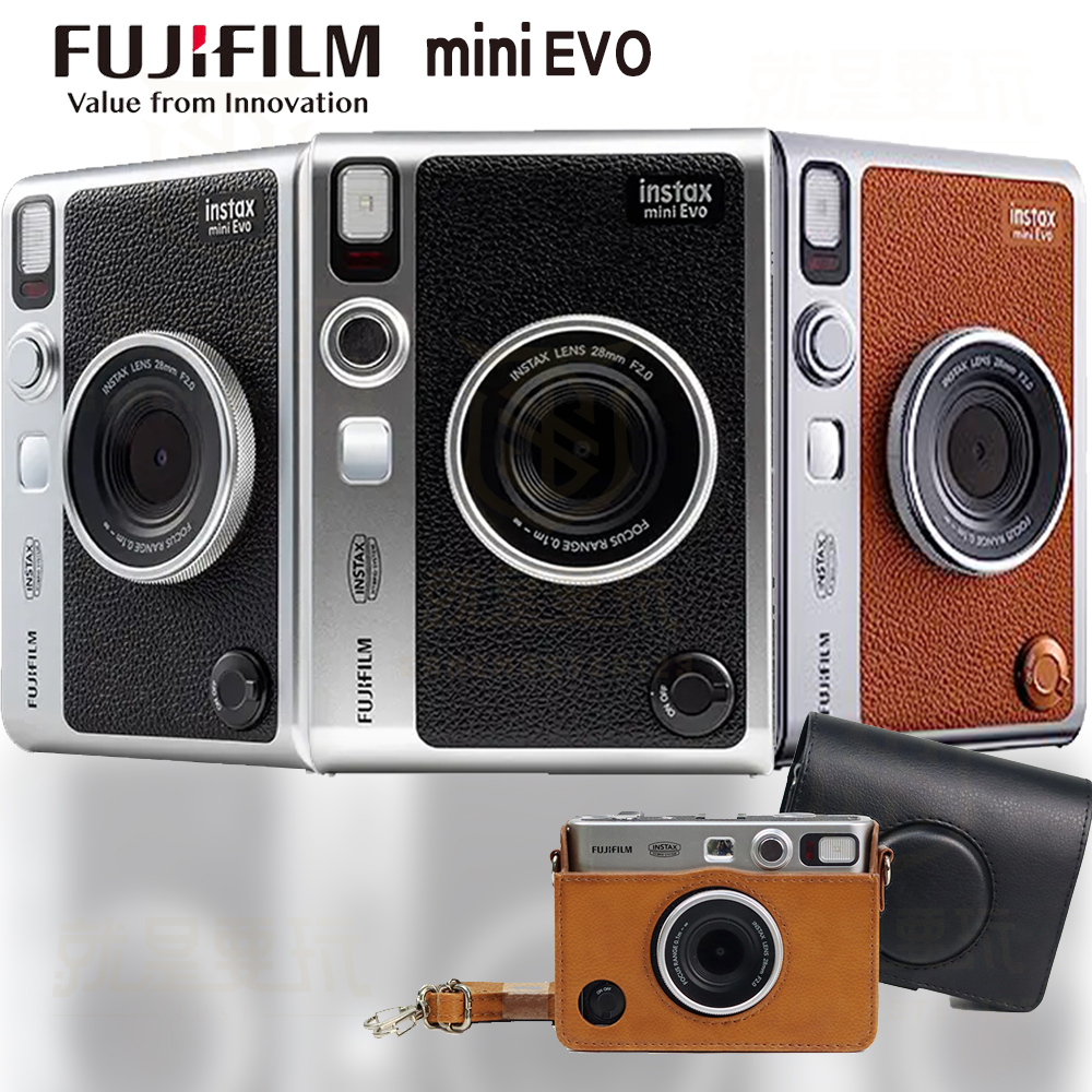 FUJIFILM instax mini EVO 公司貨 拍立得 相機 evo 生日禮物 情人節 聖誕 【就是要玩】