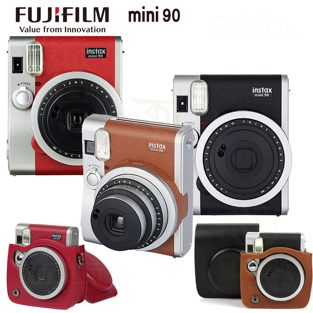 【就是要玩】富士 FUJIFILM Instax mini 90 拍立得相機 mini90 拍立得 即可拍相機 聖誕節