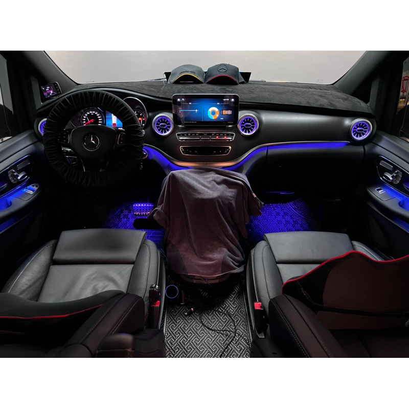 【魔音】賓士 Benz 專用64色氣氛燈 車內氛圍燈 無損安裝 無痛升級 w447 v220d v250d v300d