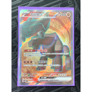 PTCG 寶可夢集換式卡牌 中文版sr 古鼎鹿ex