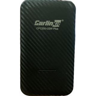 carlinkit 碳纖維 無線Carplay 隨插即用 轉無線