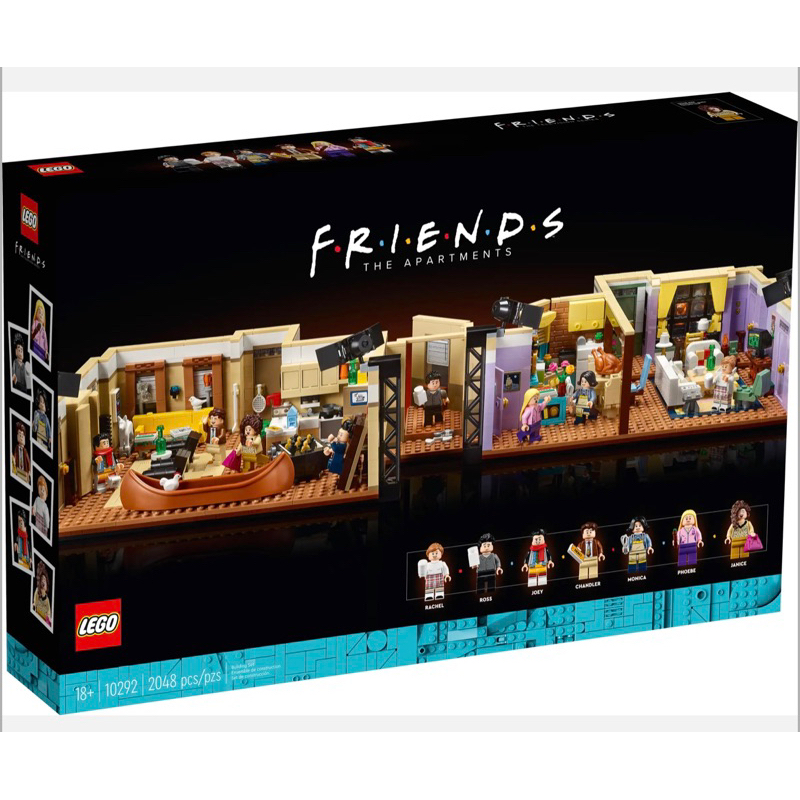 全新💯lego樂高 friends公寓 10292 盒裝全新