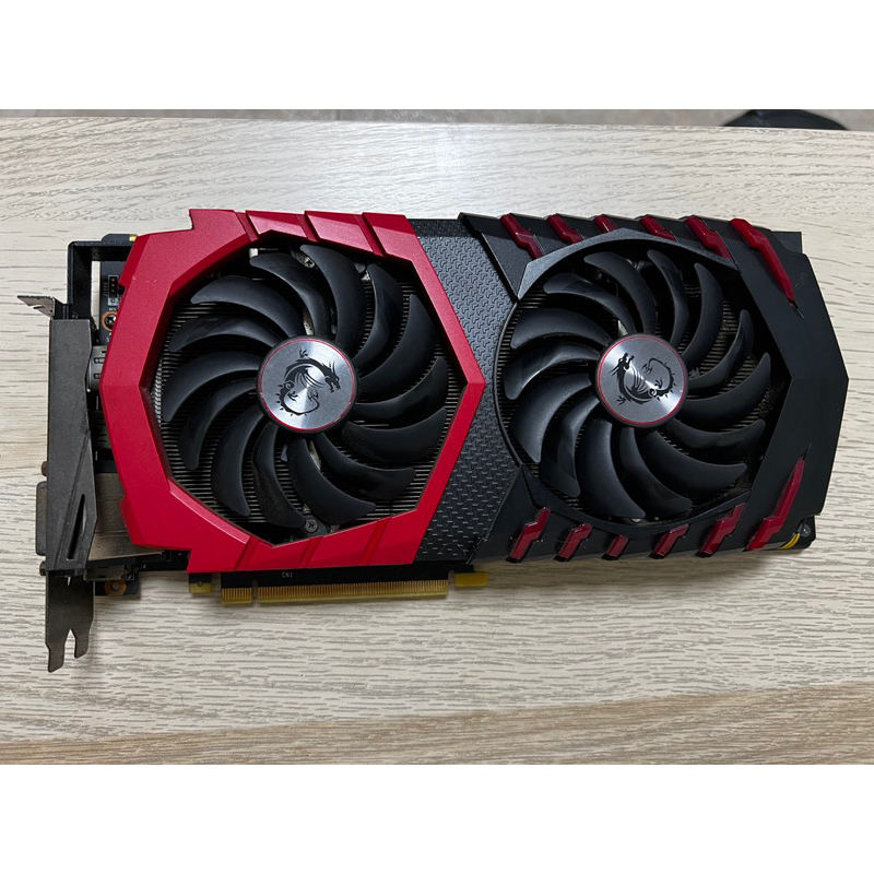 微星 msi GeForce GTX 1070 Ti GAMING 8G (僅剩DP*1可以正常顯示)