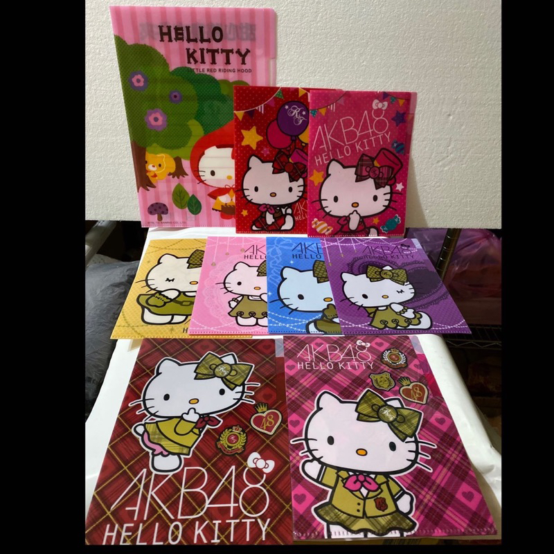 AKB 48 Hello Kitty文件夾（2入）