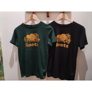 Roots女裝-#Roots50系列 光芒海狸經典短袖T恤 xxs