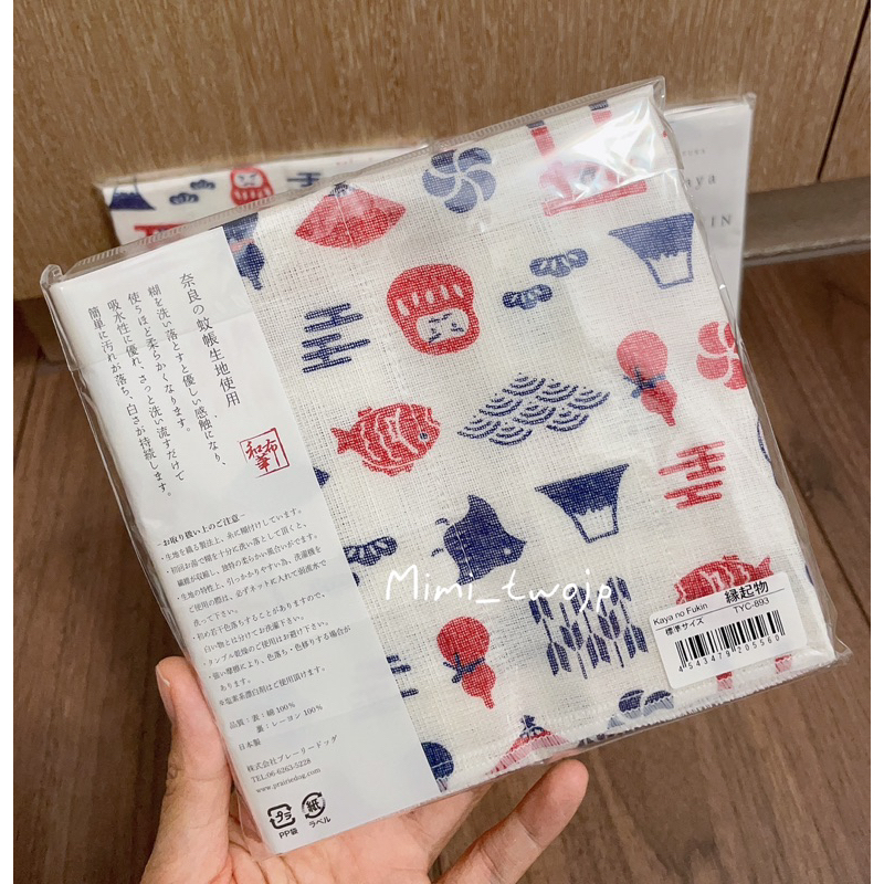 『米米兔日本雜貨店』現貨 日本製 KAYA 奈良蚊帳絵便  生地  吸水 速乾 家事布  萬用布 清潔布 抹布 廚房