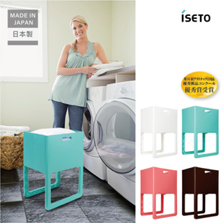 日本製 ISETO 伊勢藤 ACOT 可折疊高腳置物籃 收納 洗衣籃 玩具籃 包包 雜誌（白色預計6/15到貨）