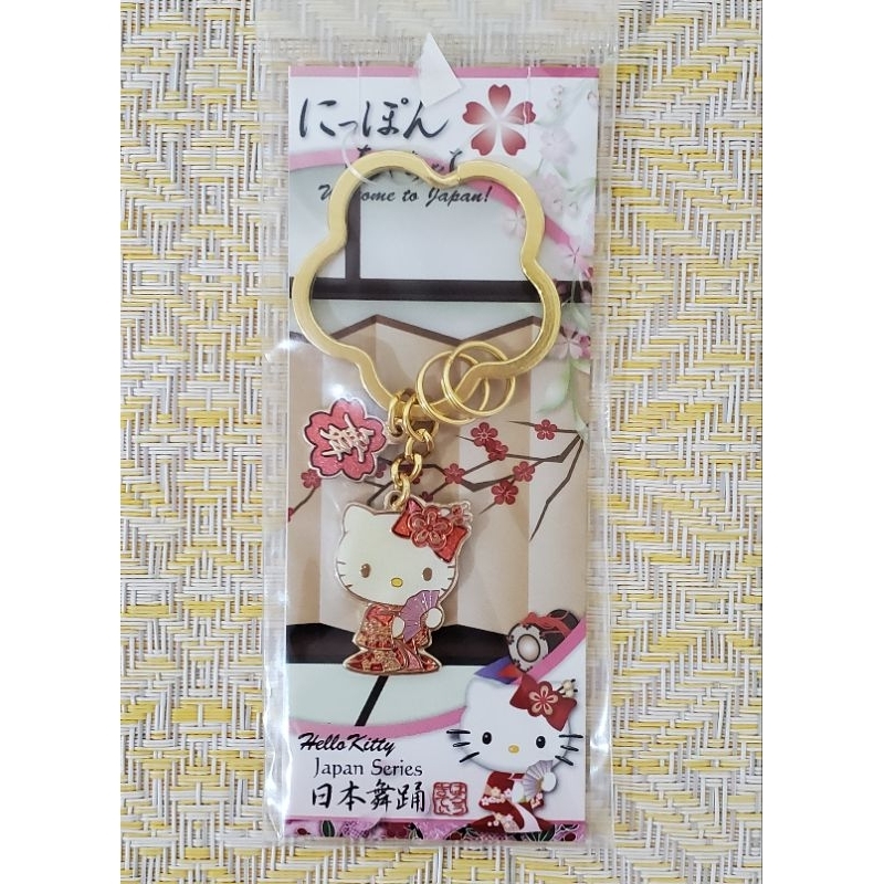 全新💯日本限定🌸HELLO KITTY🌸櫻花舞踊🌸鑰匙圈👘吊飾