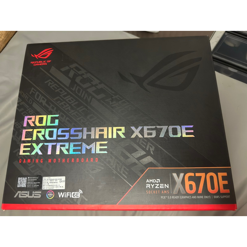 華碩 ASUS ROG CROSSHAIR X670E EXTREME AM5 主機板