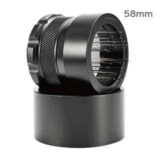 【Tiamo】針式佈粉器(可調深度)/ HG4401BK(58mm/黑) | Tiamo品牌旗艦館