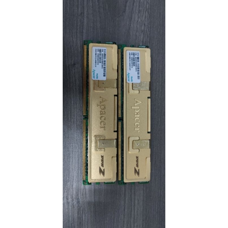 宇瞻DDR2-800 2GB桌上型記憶體 apacer 2GB UMB PC2-6400 cl5