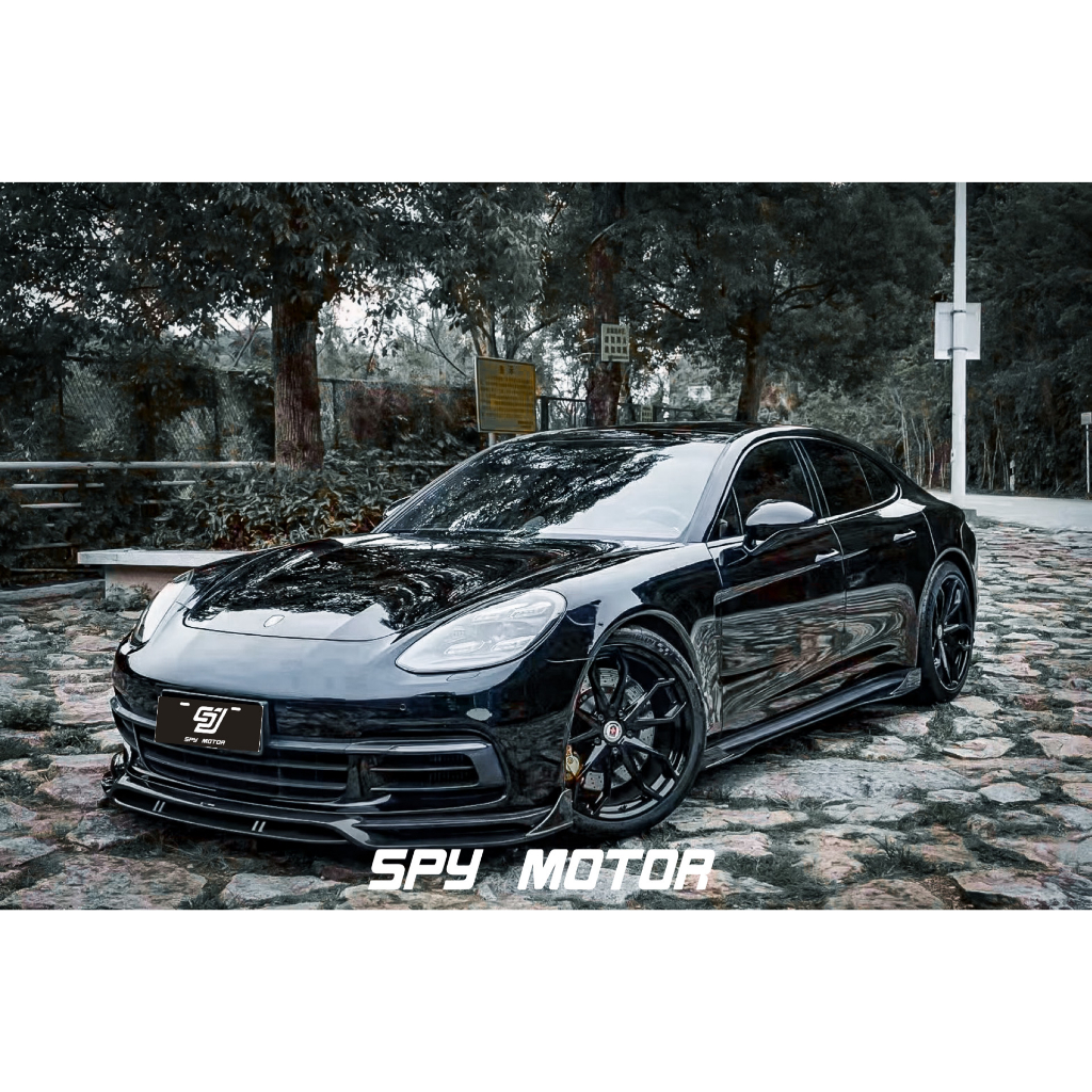 【SPY MOTOR】保時捷 Porsche Panamera971 碳纖維前下巴