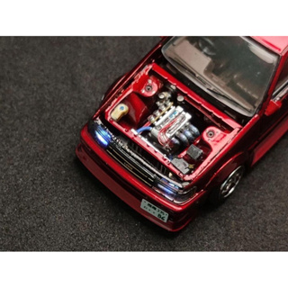 *預購勿下* TC custom 1/64 二改 套件 Tomytec ae86 lv n284 4age 引擎套件