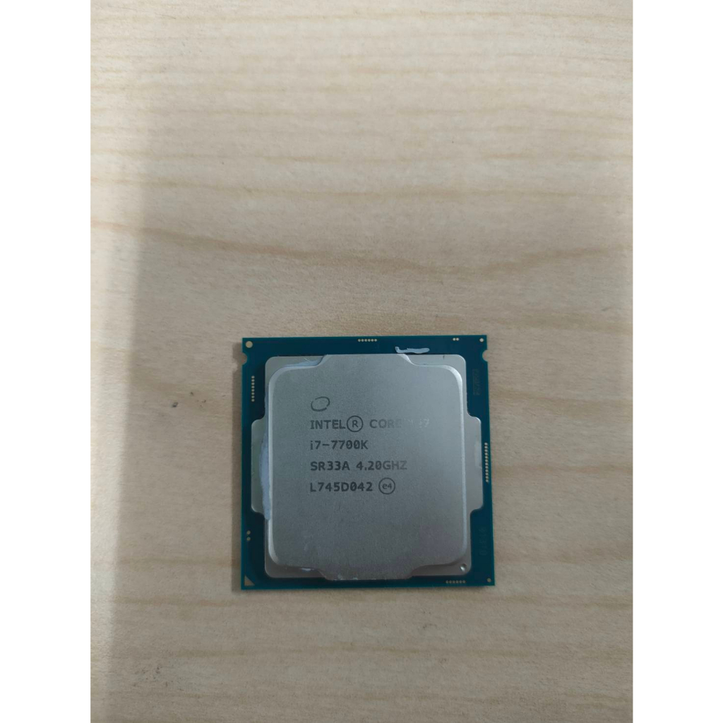 元氣本舖 二手 Intel I7-7700k CPU 1151腳位 - 店保7天