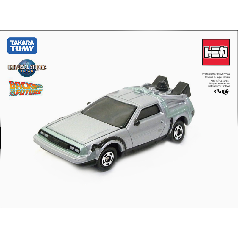 Artlife ㊁  TOMICA トミカ USJ デロリアン ジャパン限定 大阪環球 回到未來 合金車