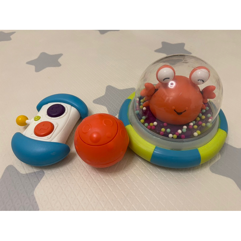 二手 B.toys 迴轉遙控車-呱呱撞火星 兒童玩具