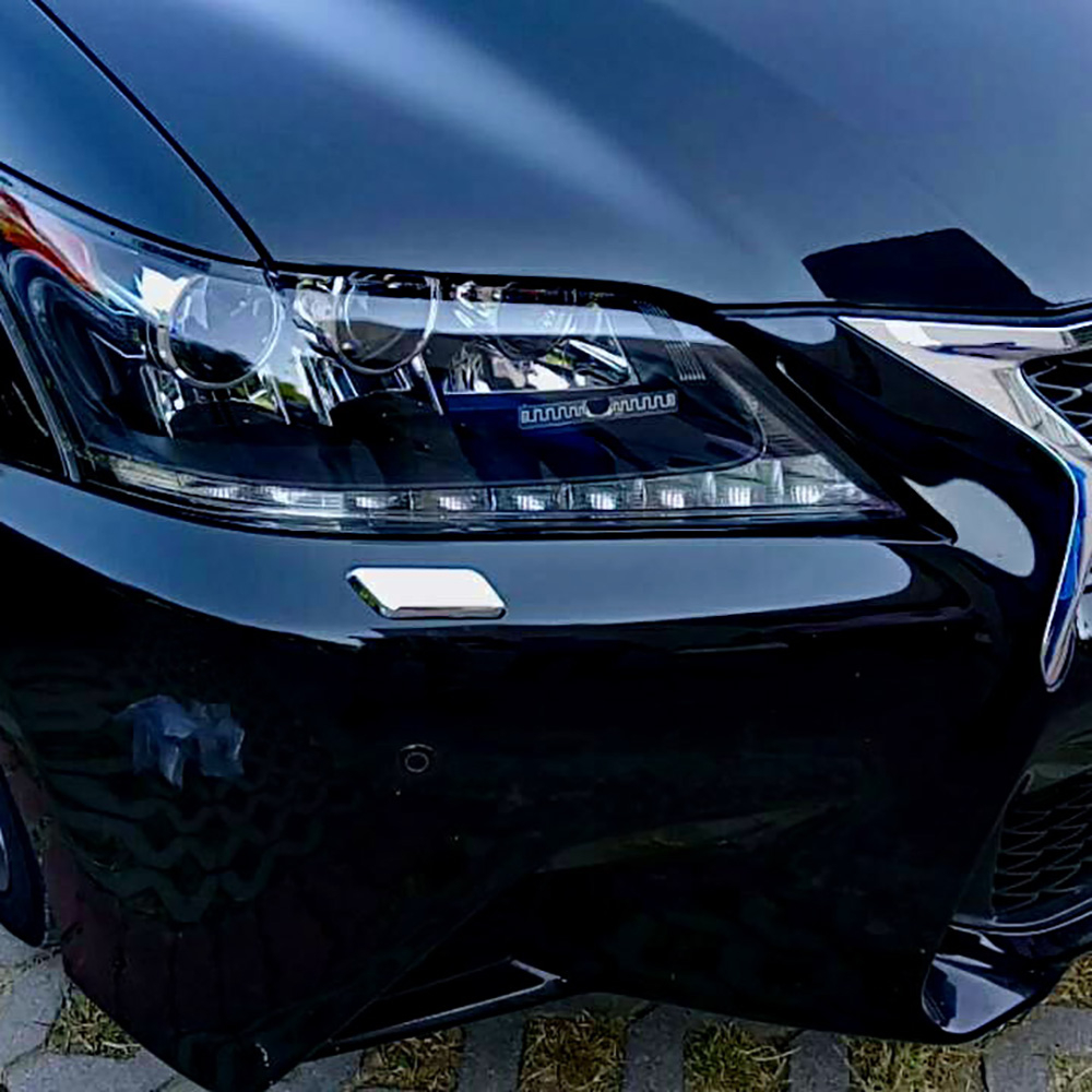 【JR 佳睿精品】12-15 Lexus GS250 GS350 GS450h GS系列 改裝 鍍鉻噴水器蓋 洗燈蓋貼片