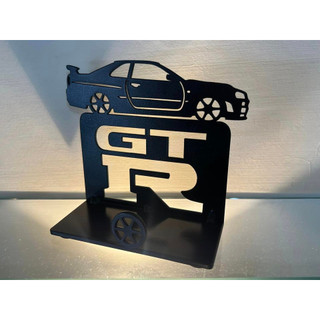 NISSAN R34 GTR 金屬名片架 5CM X 12CM X 14CM