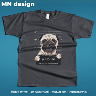 【MN design】重磅T 狗 巴哥犬 法鬥 鬥牛犬 寵物 短袖上衣 短T 個性 英鬥 情侶 厚磅T MNT-184