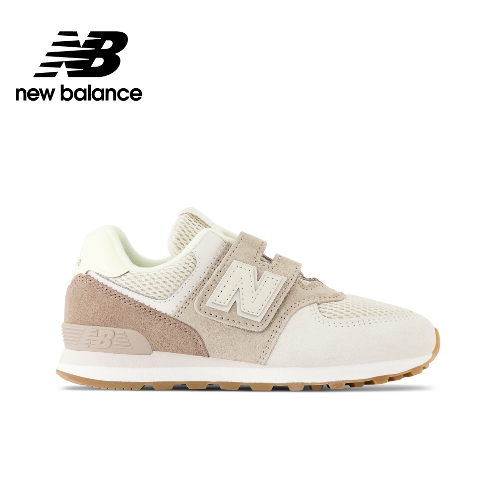 【New Balance】 NB 童鞋_中性_奶茶棕_PV574DGY-W楦