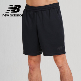 【New Balance】 NB 吸濕排汗運動短褲_男性_黑色_MS33127BK