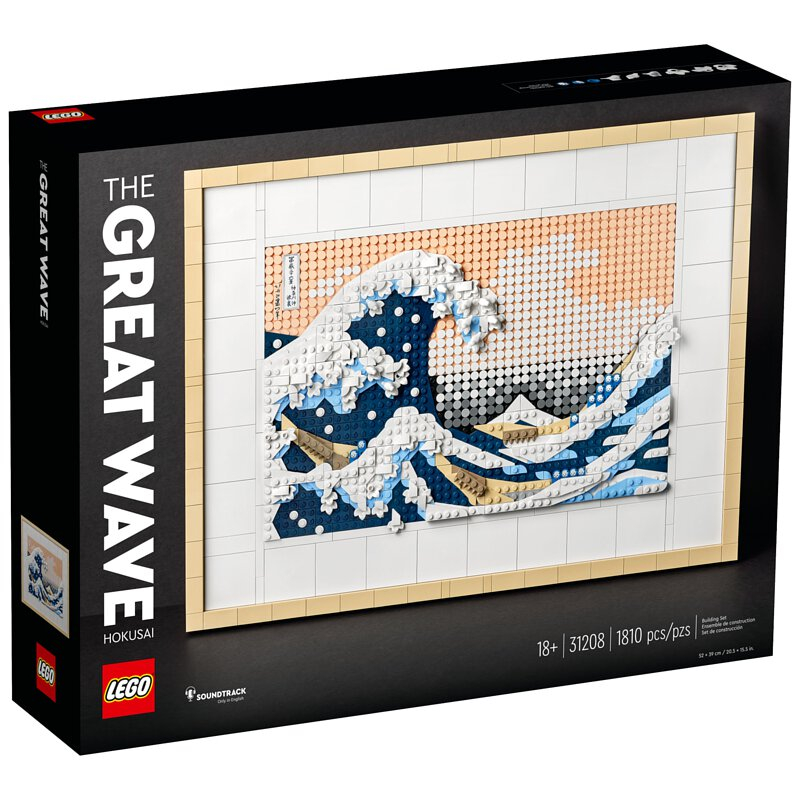 《LEGO》31208 ART系列 葛飾北齋 神奈川沖浪裏 樂高 藝術 擺設 現貨