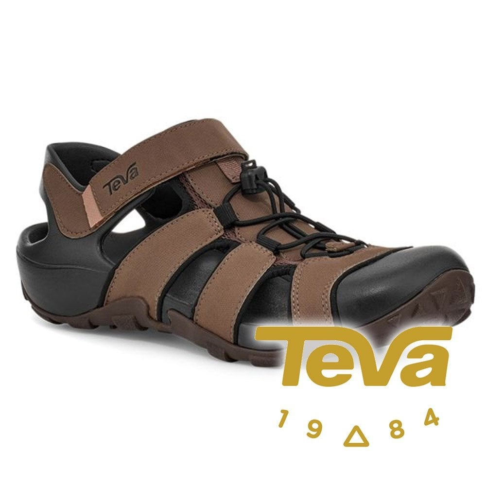 【TEVA】男Flintwood護趾水陸兩用鞋『土耳其咖啡』1118941