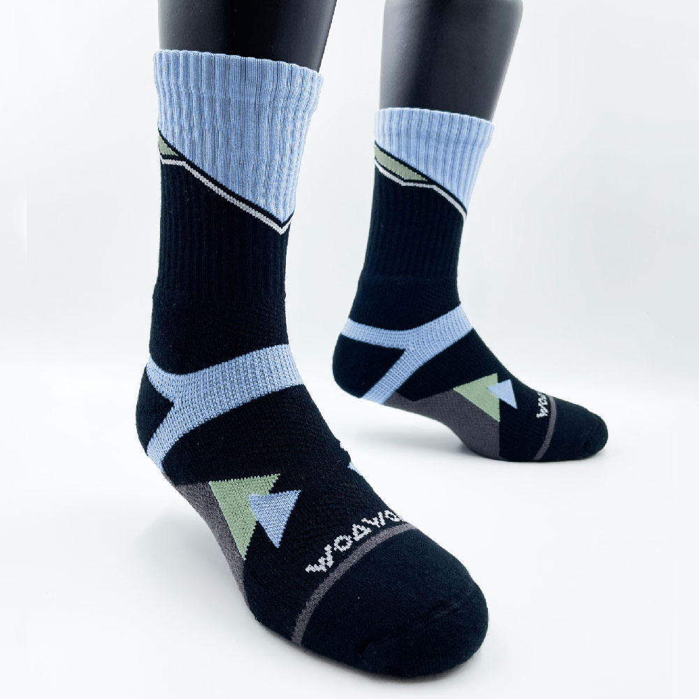 【WOAWOA】【莫蘭迪色-能量登山襪】 登山襪 健行襪 運動襪 厚襪 除臭襪 長襪 籃球襪 襪子 長筒襪 羊毛襪 高筒
