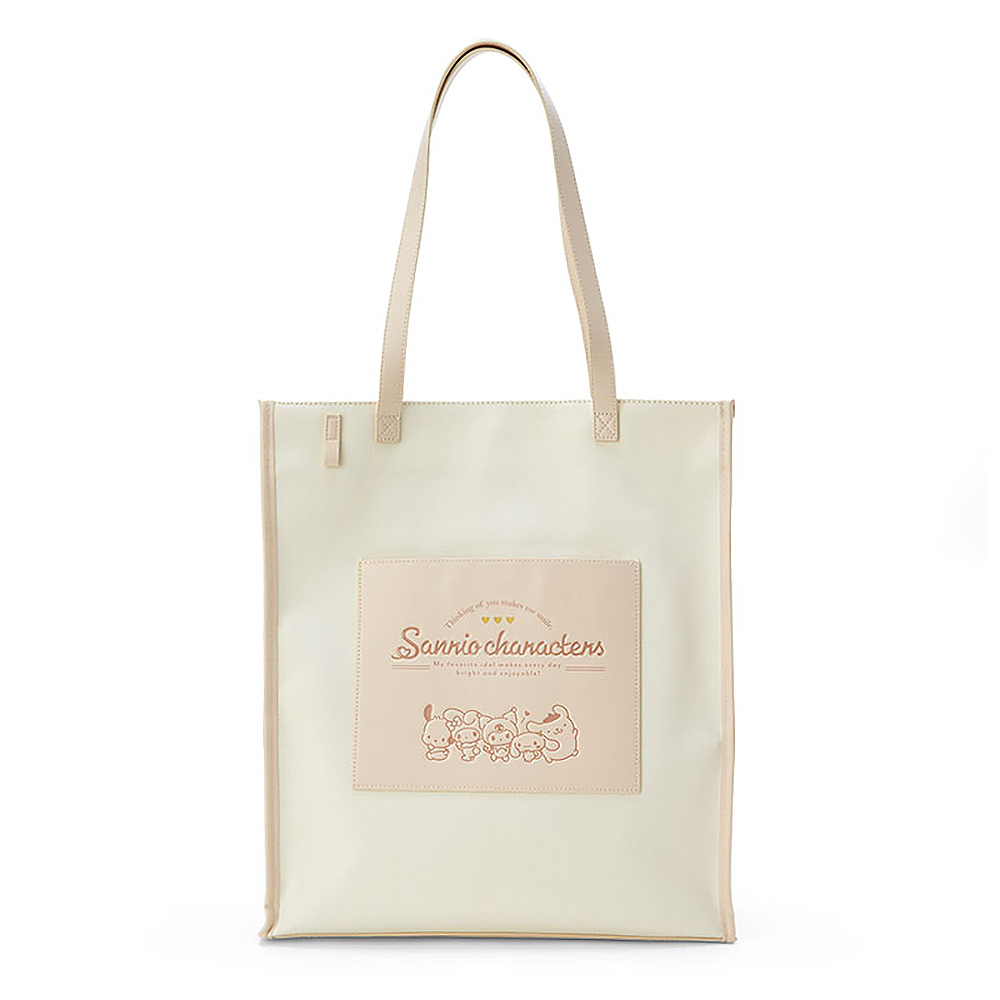 Sanrio 三麗鷗 偶像應援系列 推し活 萬用手提袋 手提包 BEIGE 米色 028606