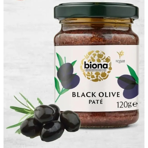 Biona 黑橄欖醬（78%) 120g