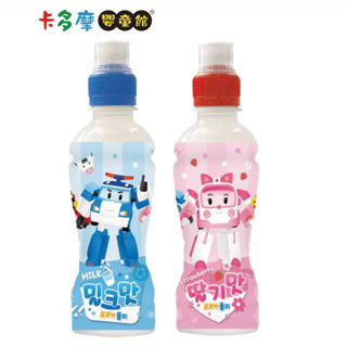 【京田製菓 KYODA】波力酸乳風味飲料 牛奶/草莓 220ml 韓國產｜卡多摩