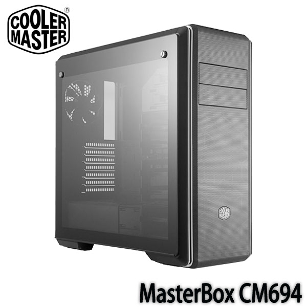 【MR3C】含稅 CoolerMaster MasterBox CM694 機殼 強化玻璃透側 曲面網孔 電腦機殼