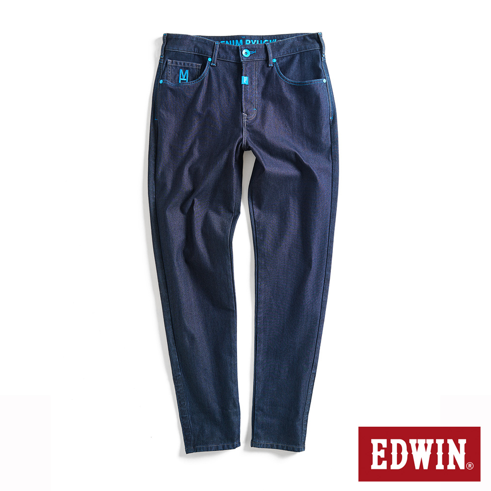 EDWIN 大師系列 JERSEYS迦績 透氣超彈性錐形褲(原藍磨)-男款