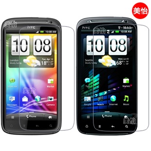 庫存不用等-【no】-HTC G14 Sensation XE Z710E保護膜 Z715E G18高透貼膜 屏保護膜現