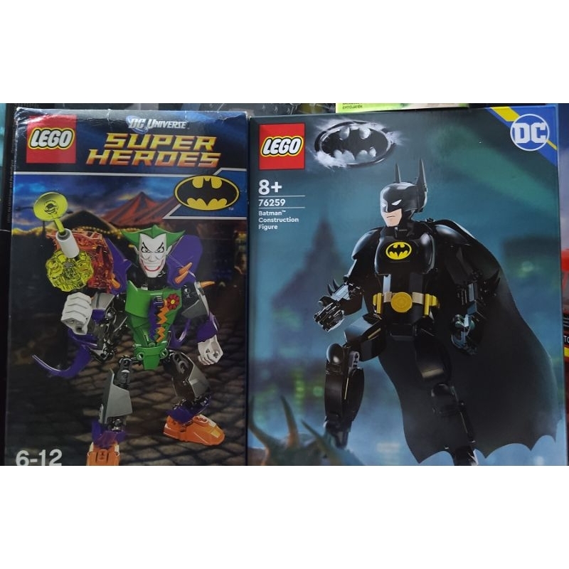 lego樂高稀有蝙蝠俠人偶及壞小丑，正廠稀有全新品