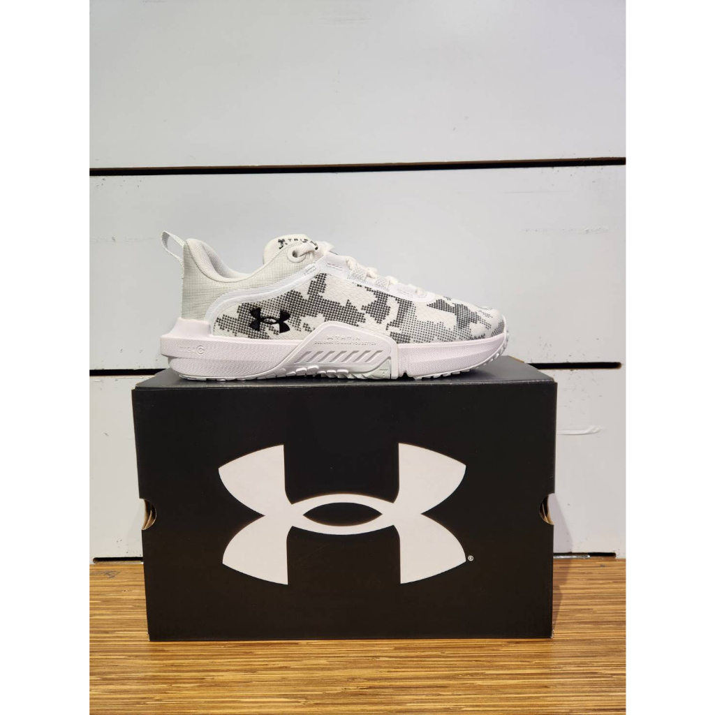 【UNDER ARMOUR】UA 男款 TriBase Vital 訓練鞋 白色3025568-101