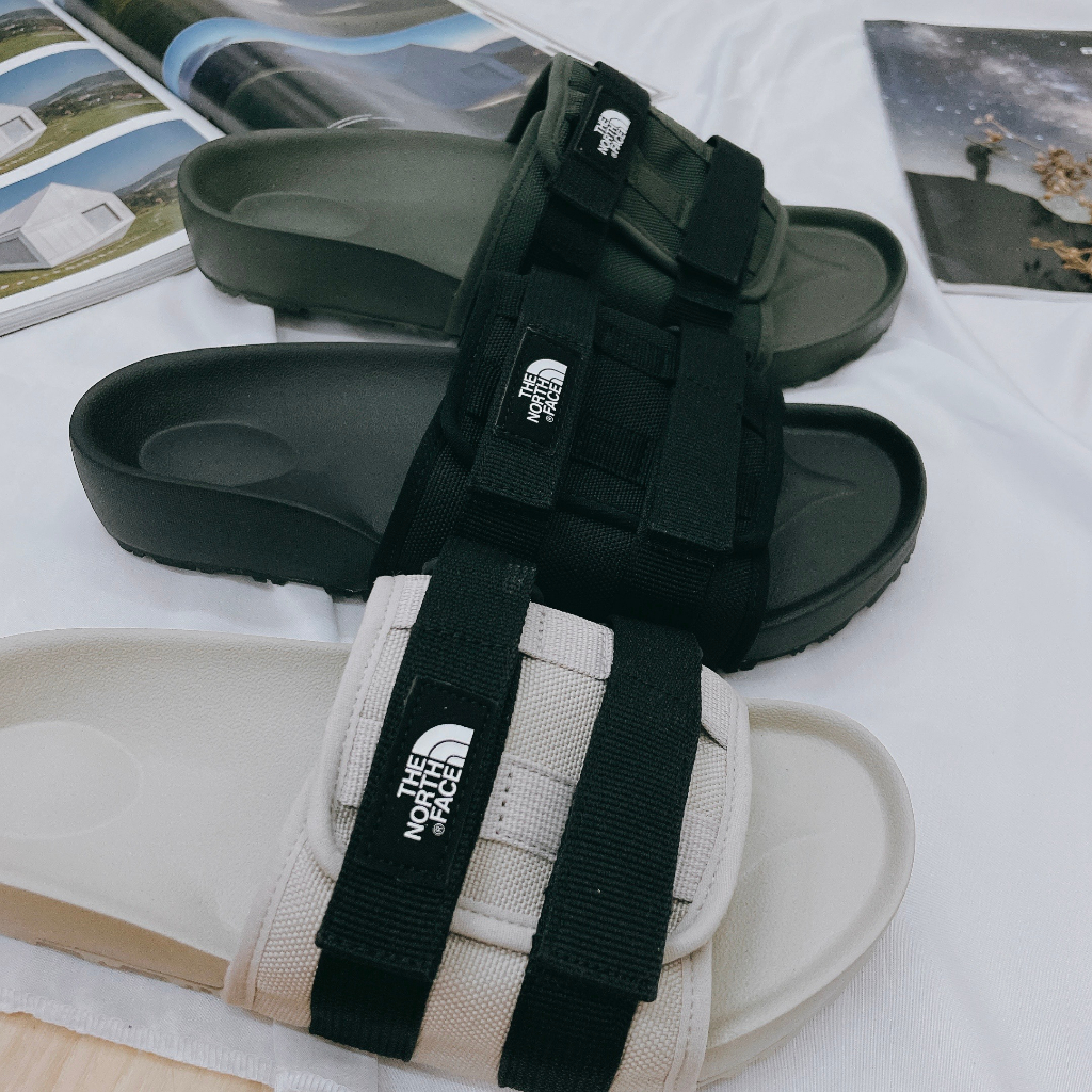 【良心商店】TNF 韓國 白標 WOVEN SLIDE 魔鬼氈 編織 拖鞋 The north face 北面