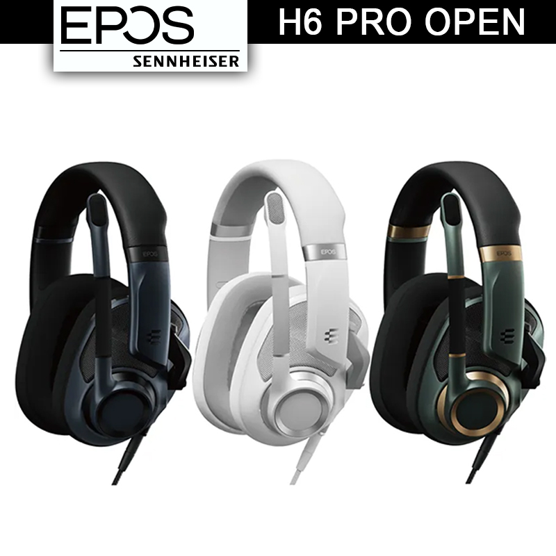 EPOS H6 PRO OPEN 旗艦開放式電競耳機【官方展示中心】