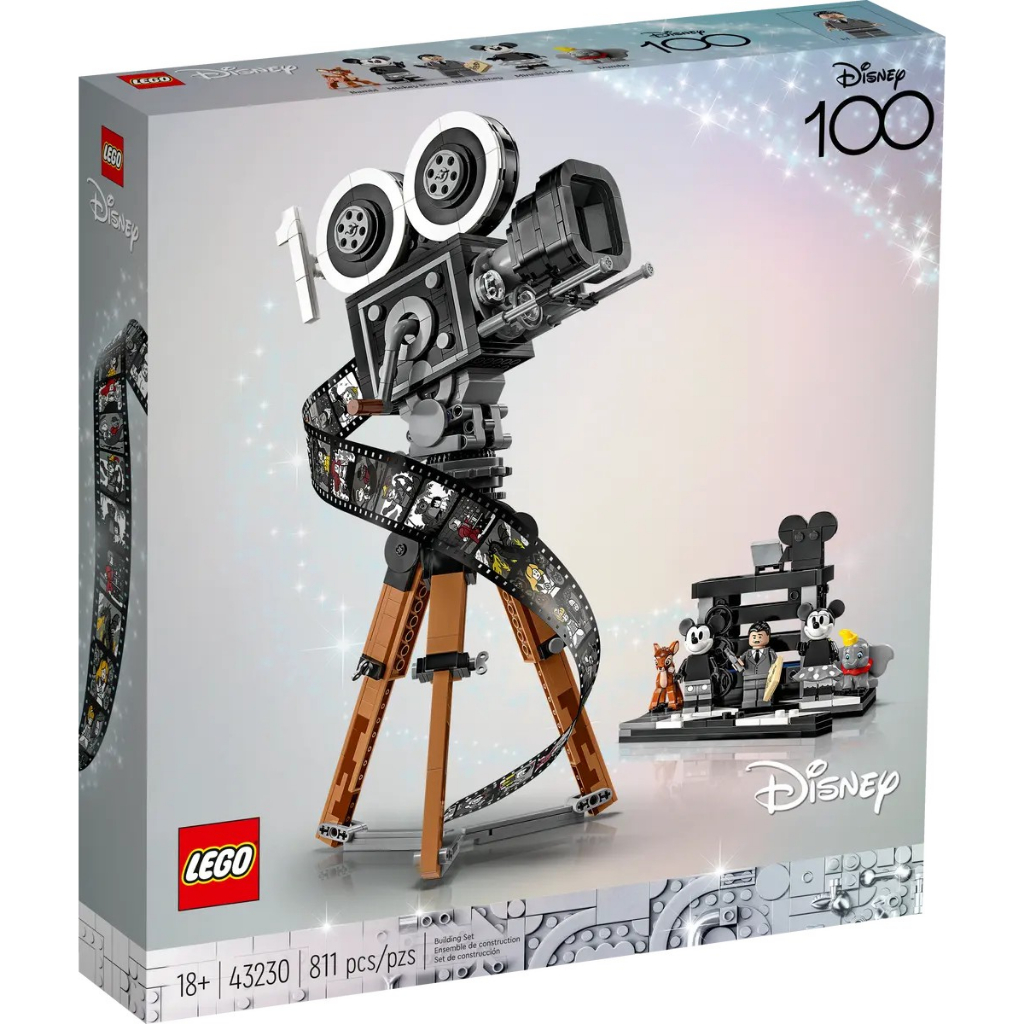 【樂GO】現貨 樂高 LEGO 43230 華特迪士尼致敬相機 迪士尼 100周年 米奇 米妮 積木 禮物 樂高正版全新